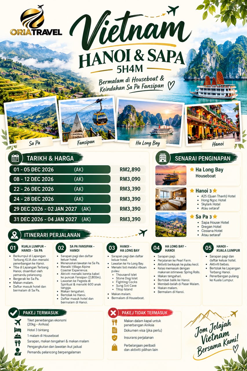 Hanoi 4D3N