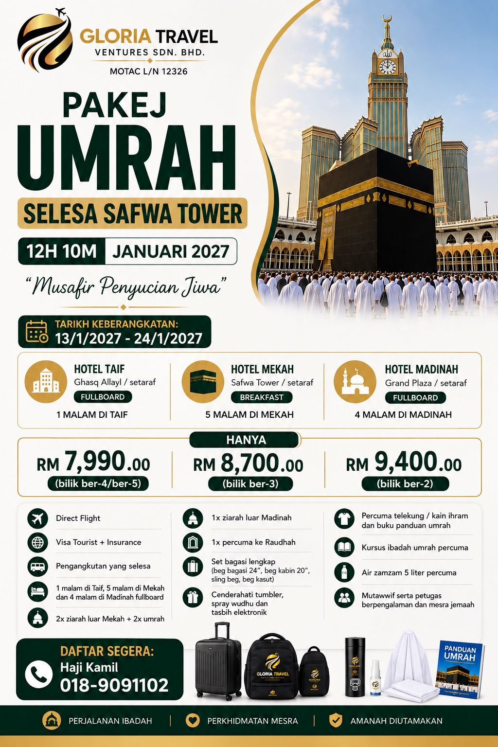 UMRAH SELESA JAN 2027
