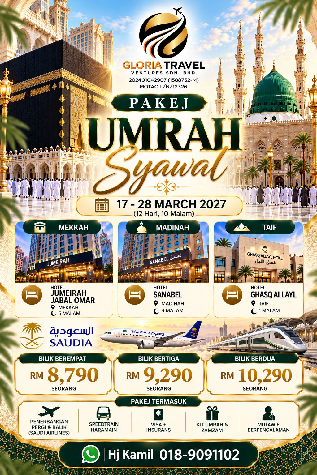 UMRAH SYAWAL - USTAZ ABU NAIM